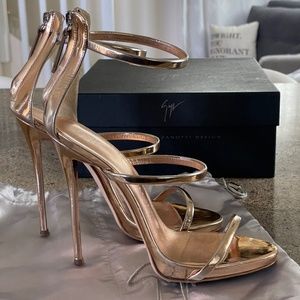 Giuseppe Zanotti Harmony Rose Gold size 38 (8 us)
